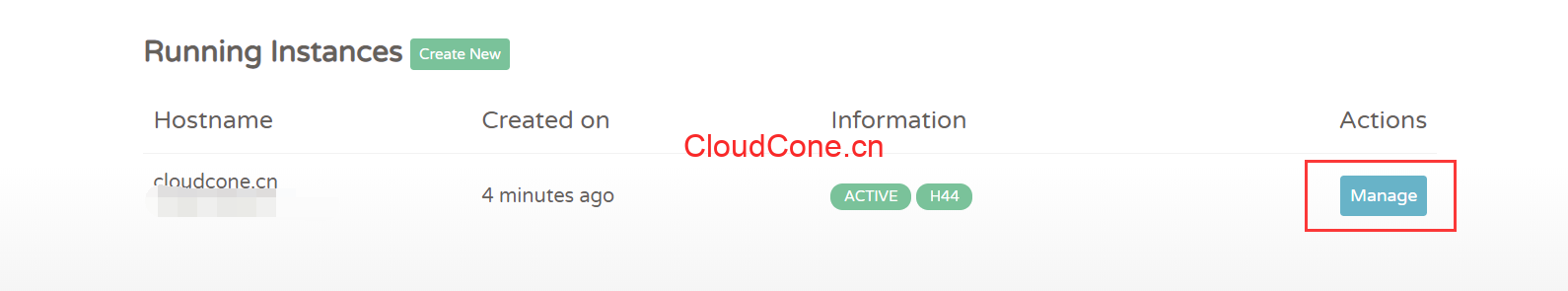 CloudCone VPS列表