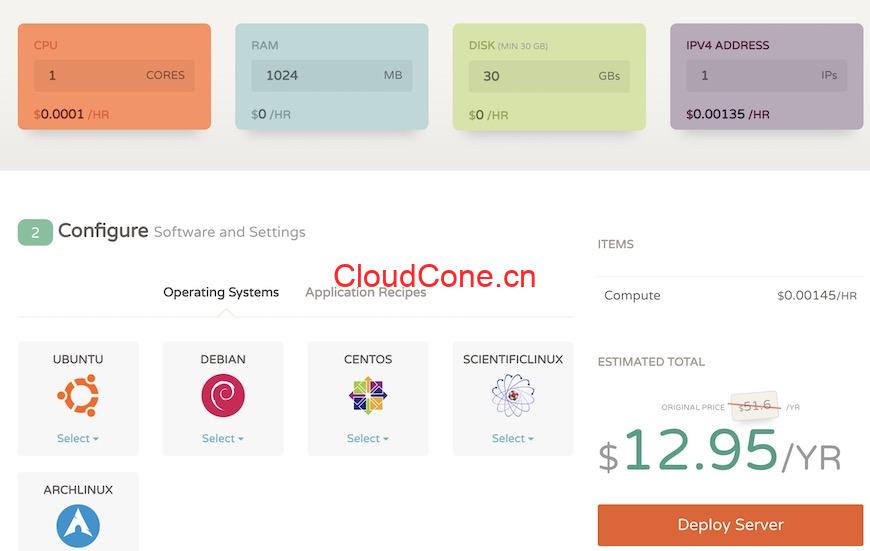 CloudCone三周年优惠
